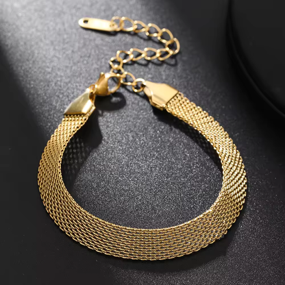 Sleek Mesh Bracelet