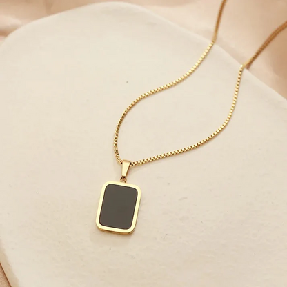 Double Sided Pendant Necklace