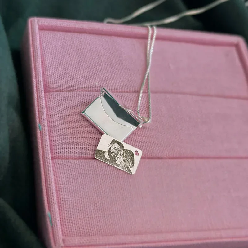 Envelope Love Necklace