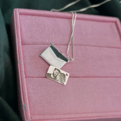 Envelope Love Necklace